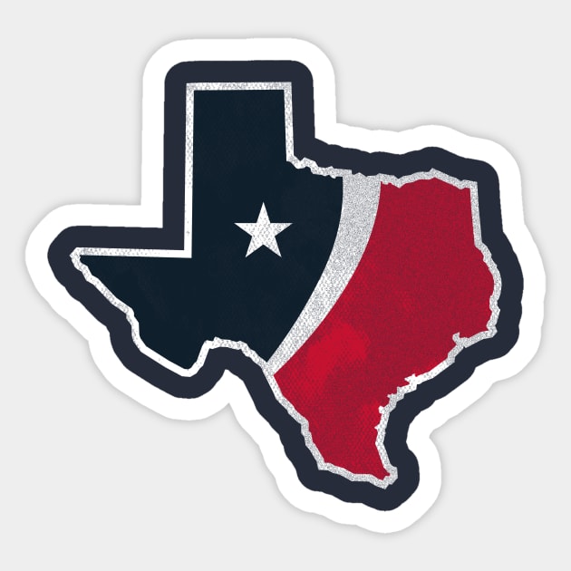 Texans Sticker by stayfrostybro